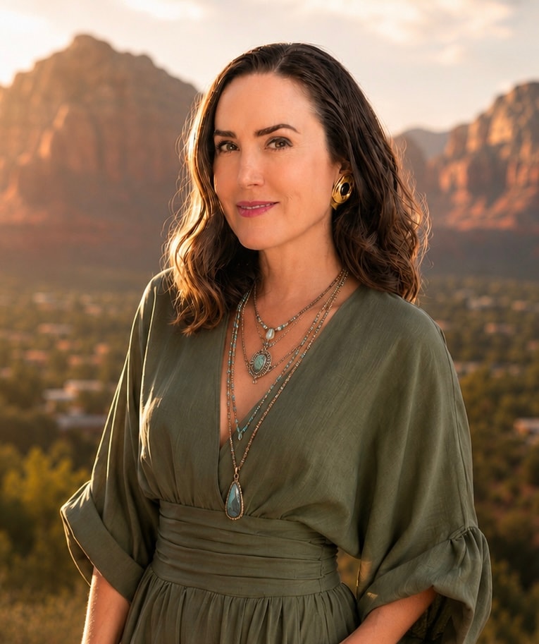Kristen James, Sedona elopement officiant and photographer